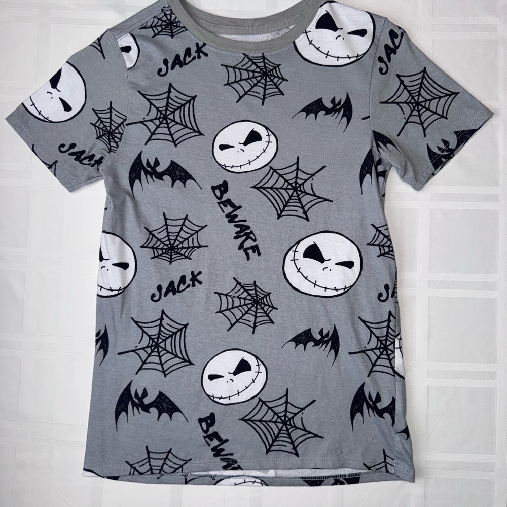 Disney Gray Nightmare Before Christmas T-Shirt